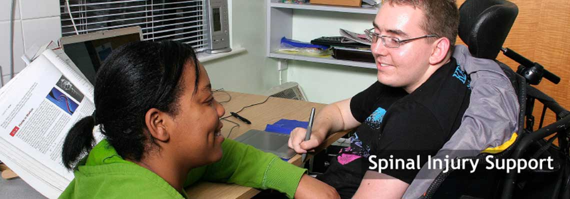 Spinal Injury support worker image